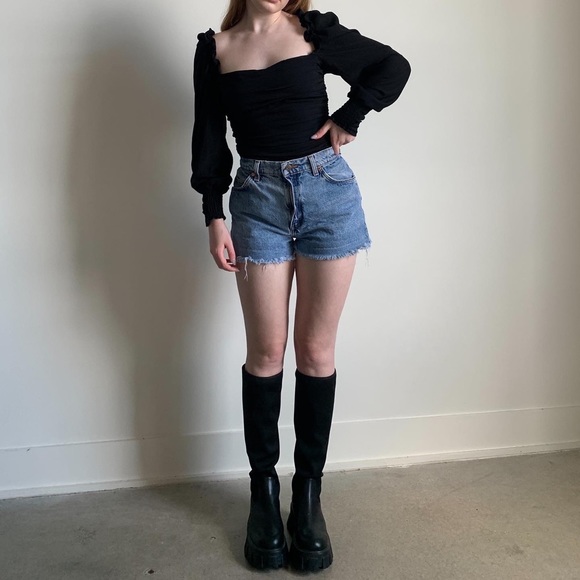 PRADA MINI BAG KNEE HIGH MONOLITH BOOT SIZE 39 - Picture 16 of 16